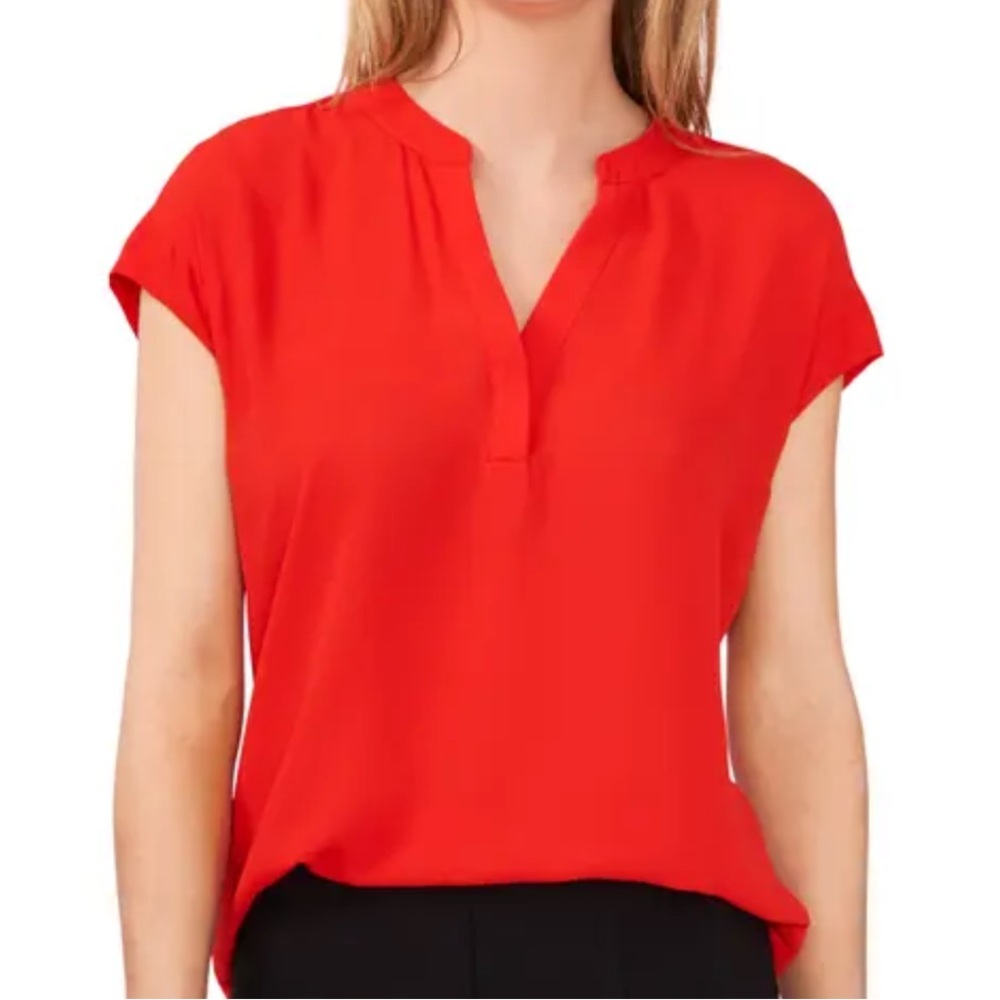Banana Republic Bright Red Blouse